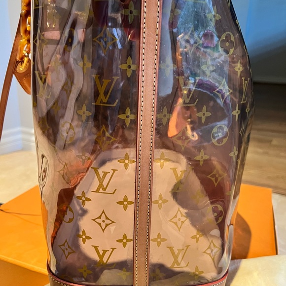 LV Louis Vuitton Ambre Cabas vinyl GM with gh - Picture 5 of 15